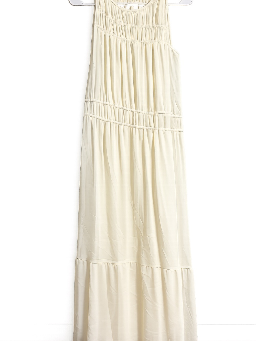 a new day Cream Maxi Dress with Tiered Skirt - Picture 2 of 3